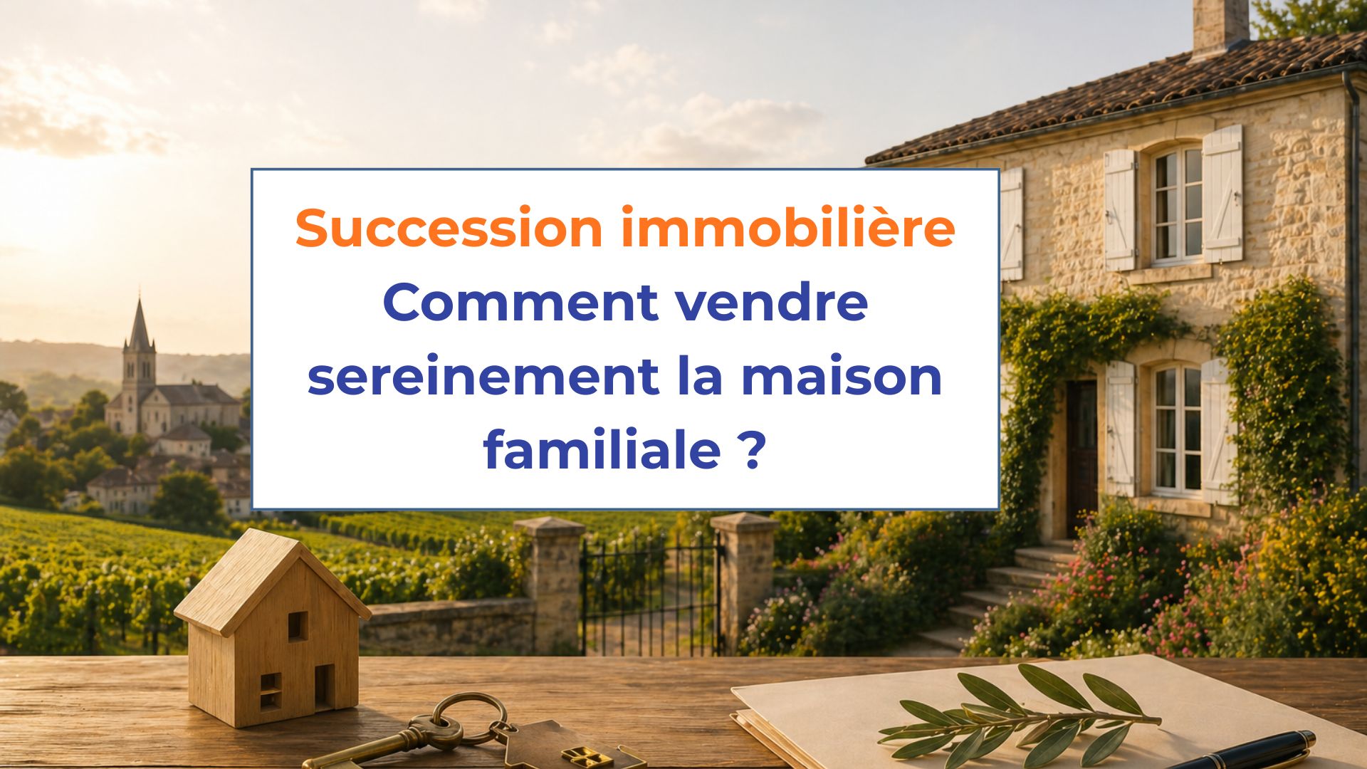 Succession immobilière dans le Nord Libournais : comment vendre sereinement la maison familiale